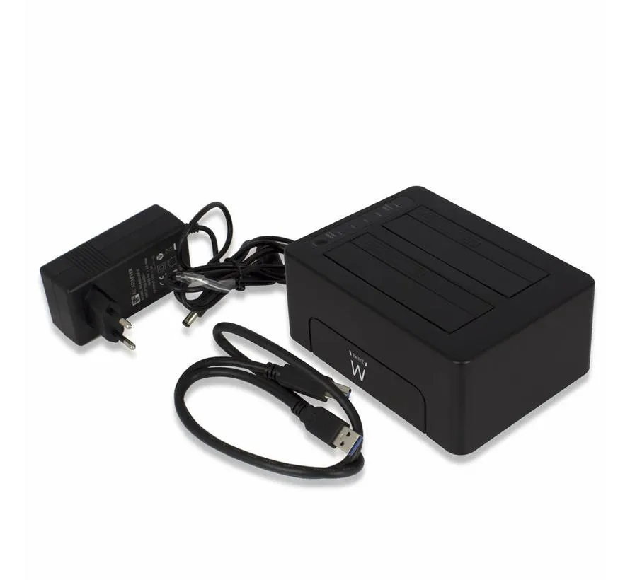 Dual Docking Station USB für 2.5 und 3.5 SATA HDD/SSD