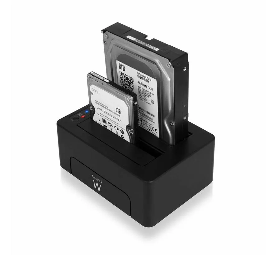 Dual Docking Station USB for 2.5 and 3.5 SATA HDD/SSD