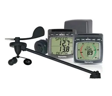 Raymarine T108 Wind, Geschwindigkeit & Tiefe Systeem mit triducer