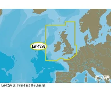C-Map EW-Y226 Uk Ireland and Kanaal