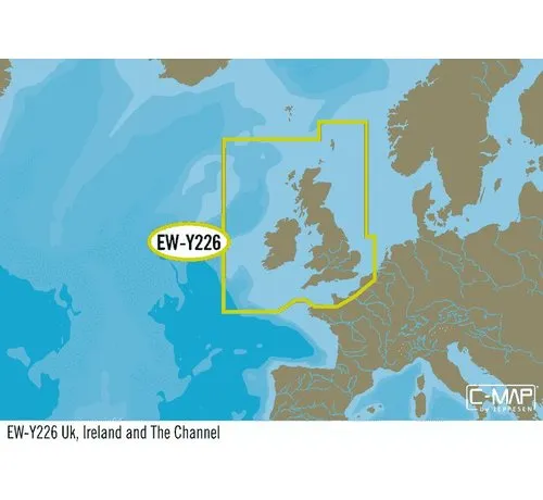 C-Map EW-Y226 Uk Ireland and Kanaal