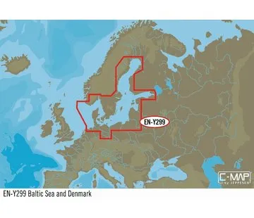 C-Map Oostzee und Denemarken