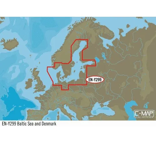 C-Map Oostzee and Denemarken AND-Y299