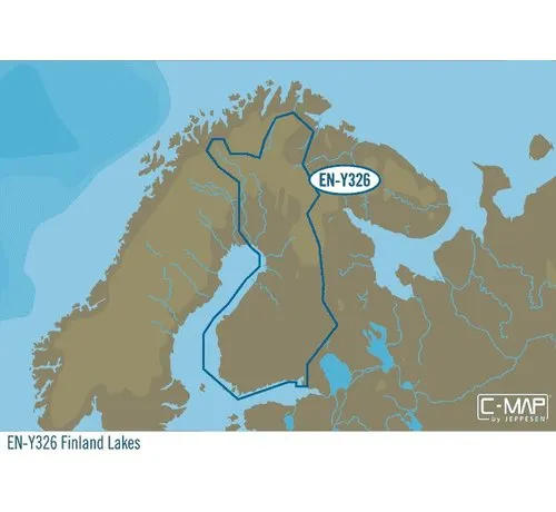 C-Map Finland Lakes UND-Y326