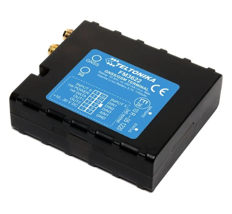 FM3622 GPS tracker with GNSS and 3G / GSM-connectiviteit