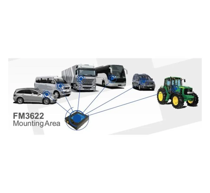 FM3622 GPS tracker with GNSS and 3G / GSM-connectiviteit