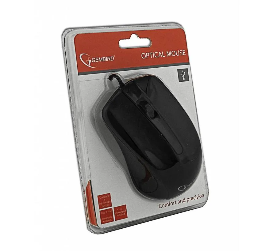 Optische mouse Zwart