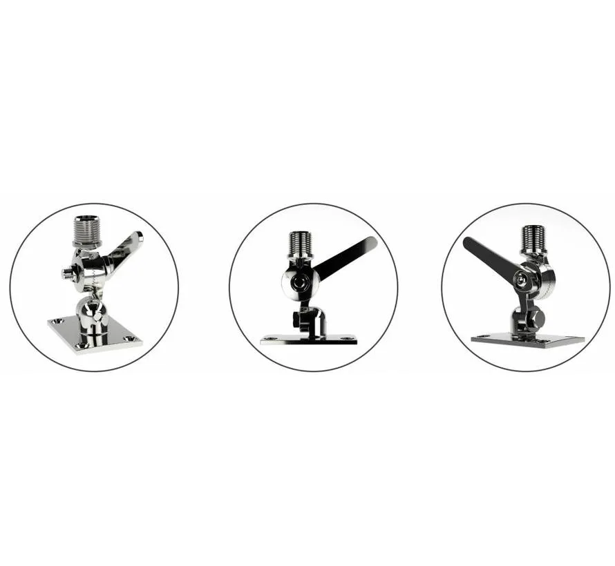 Heavy duty marine antenna mount