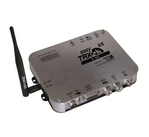 Weatherdock EasyTRX²-S mit splitter und WLAN Klasse B AIS Transponder