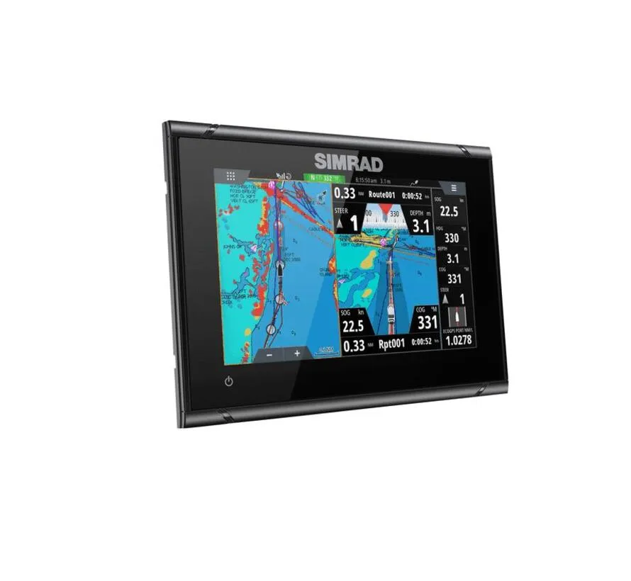 GO7 XSR 7-inch chartplotter fishfinder with optional transducer