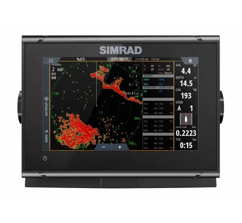 Simrad GO7 XSR 7-Zoll Kartenplotter und Echolot mit optionalem Geber
