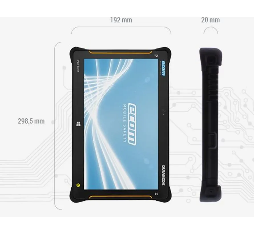 Pad-Ex 01 DZ2 mit barcode scanner
