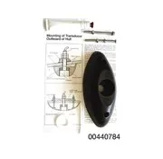 Nasa marine 150 kHz Thru-Hull-Transducer-Montagesatz