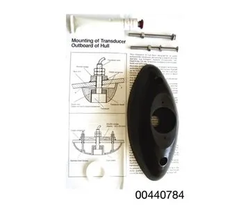Nasa marine 150 kHz Thru-Hull-Transducer-Montagesatz