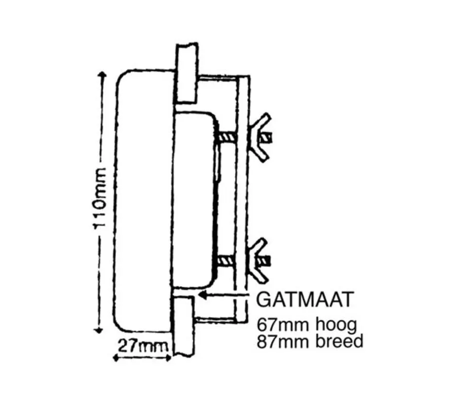 Clipper Tiefenrepeater Display für Clipper Depth System