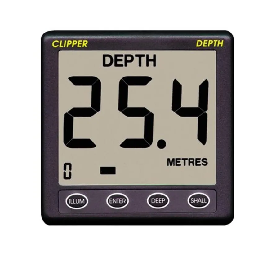 Clipper Tiefenrepeater Display für Clipper Depth System
