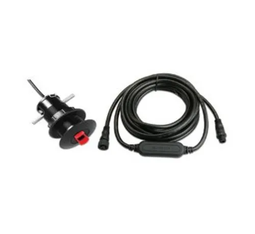 Garmin GST 43 door-de-romp snelheid- en temperatuurtransducer met GST 10 NMEA 2000 bundle