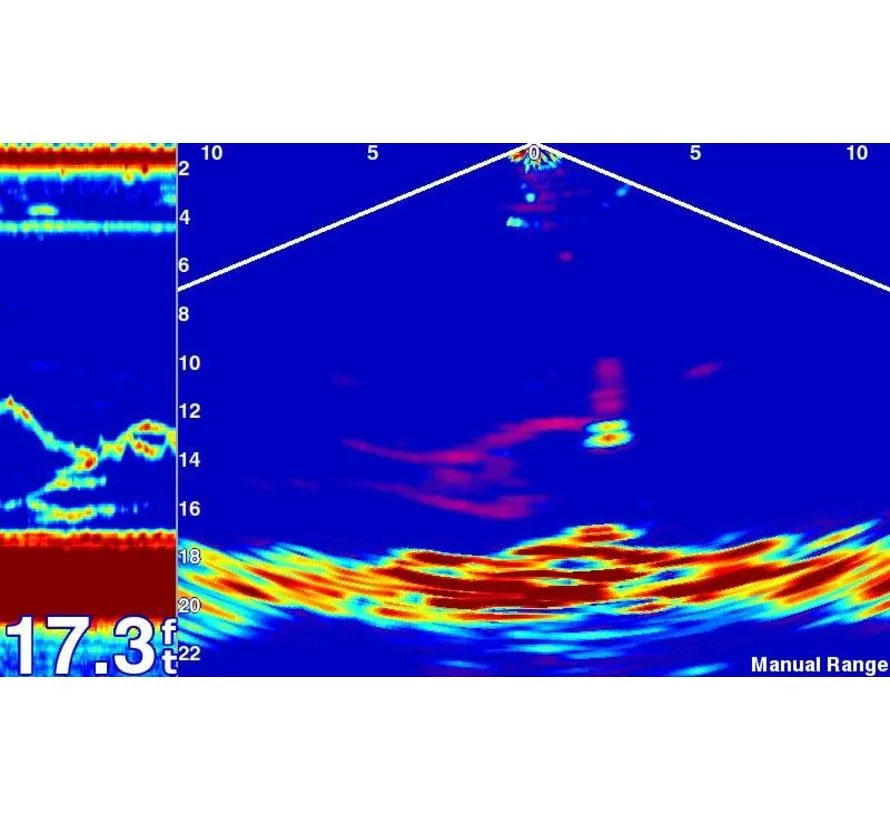ECHOMAP Plus 72sv with transducer