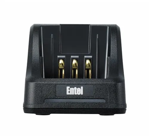 Entel CCAHT Einzelladegerät für Entel HT Funkgeräte in 230V- und 12V-Ausführung