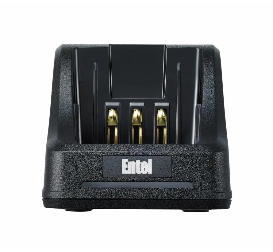CCAHT single charger for Entel HT radios in 230V and 12V versions