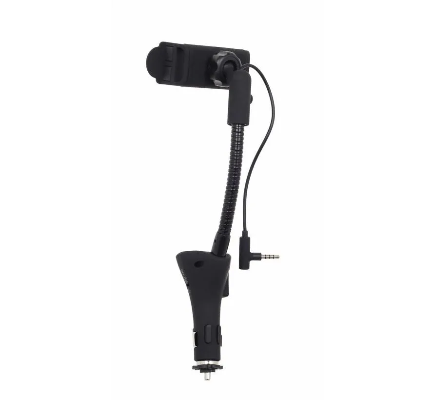 4-in-1 smartphonehouder with USB-lader