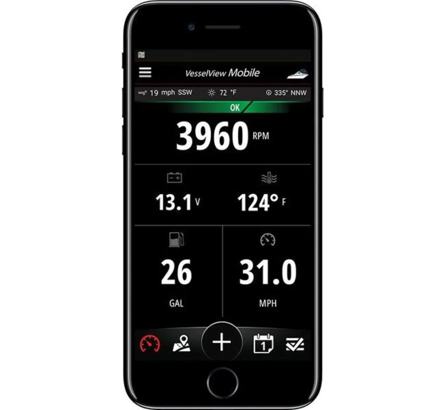 VesselView Link Multi Interface für SmartCraft Motordaten auf MFD