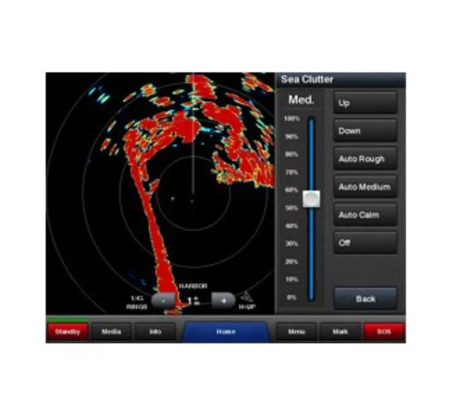 GMR 18 xHD3 18 Zoll 4 kW Marine-Radom-Radar
