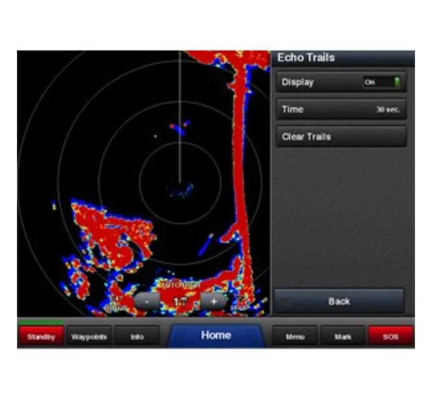 GMR 424 xHD2 open array radar with radarvoet