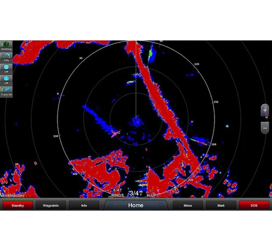 GMR™ 624 xHD2 open array radar mit Fuß