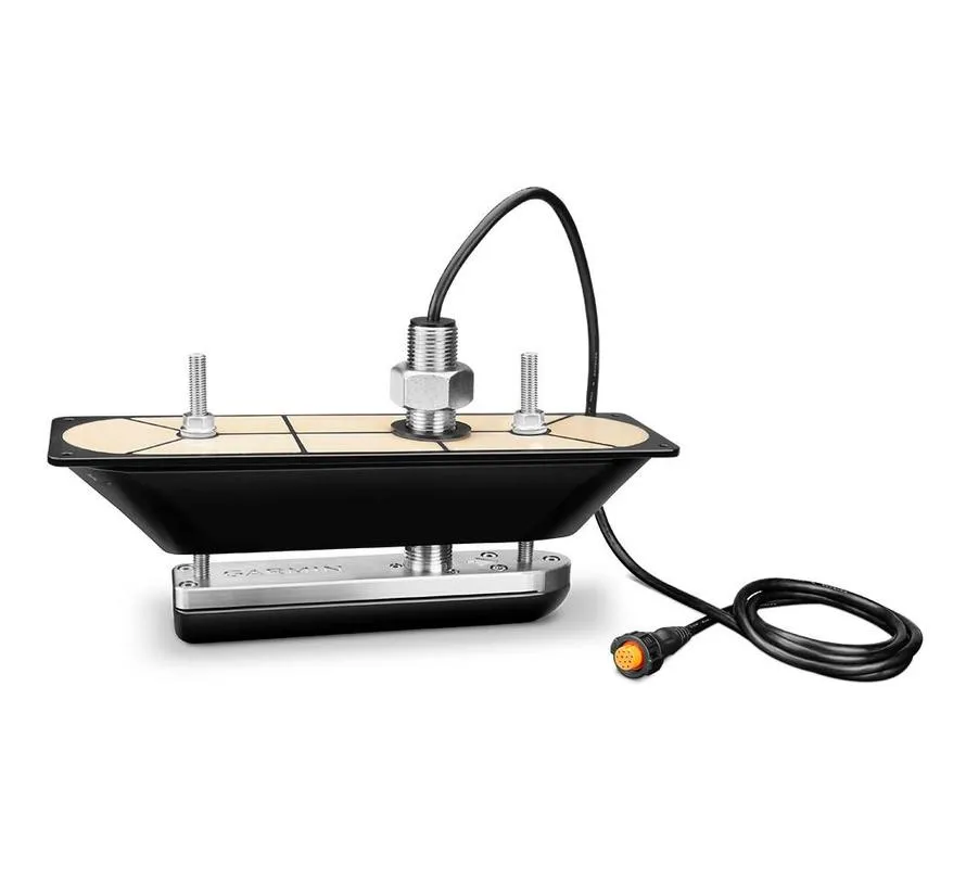 Garmin GT34UHD-TH UHD scanning transducer with ClearVü/SideVü and CHIRP support – with temperature sensor