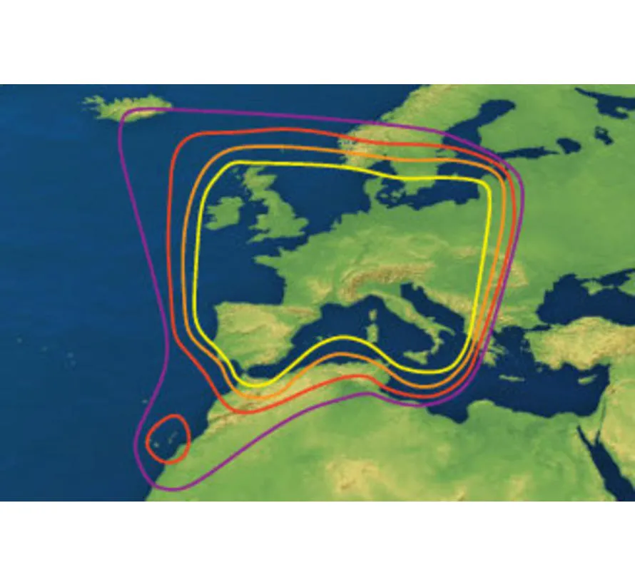 60STV B4 zelfzoekende schotelantenne für China und Nieuw Zeeland