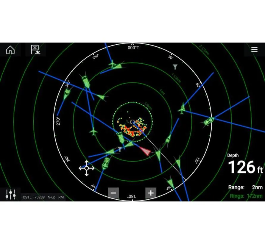 AIS700 Class B AIS-Transceiver mit SOTDMA und integriertem VHF-Splitter