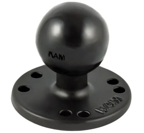 Ram Mounts RAM-202U ronde plaat of 2,5"