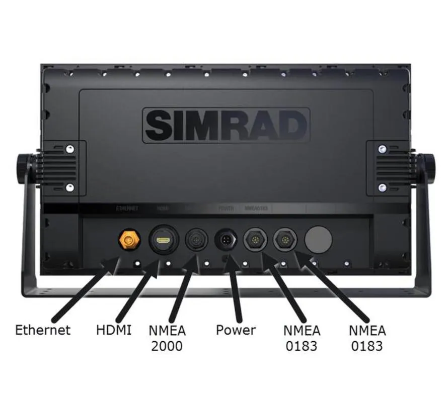 R3016 10 kW HD radar bundel with 6 base antenna