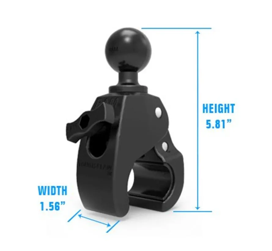 RAP-404U RAM Medium Tough-Claw with 1.5" rubberen bal