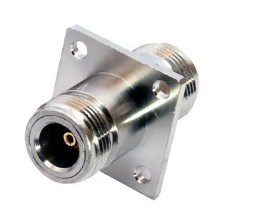 N-connector mit flens