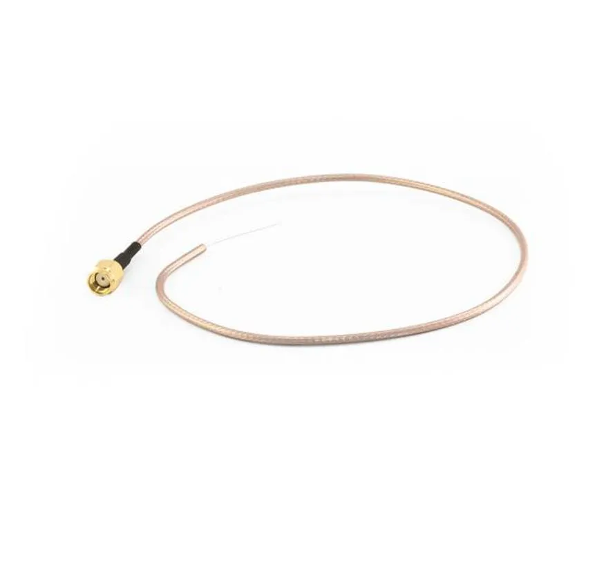 Pigtail RP-SMA-stekker, 400 mm RG316 cable