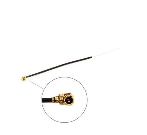 Pigtail U.FL / IPEX, 60 mm lang en 1.13 mm dikte kabel, 30 mm gestript