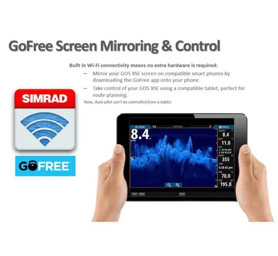 GO9 XSE with Active Imaging 3-IN-1 Transducer