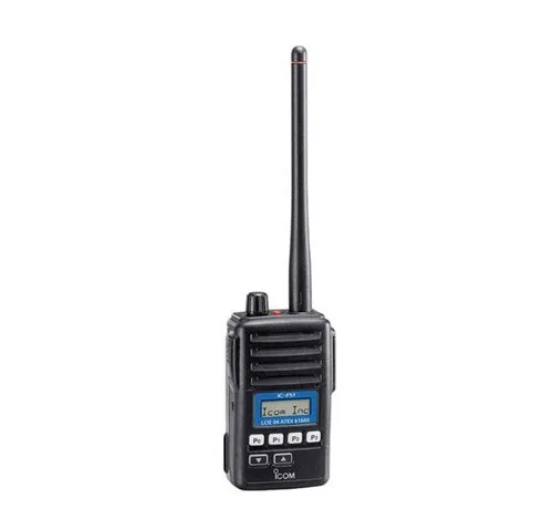 Icom IC-F51 ATEX VHF PMR portofoon voor explosiegevaarlijke omgevingen