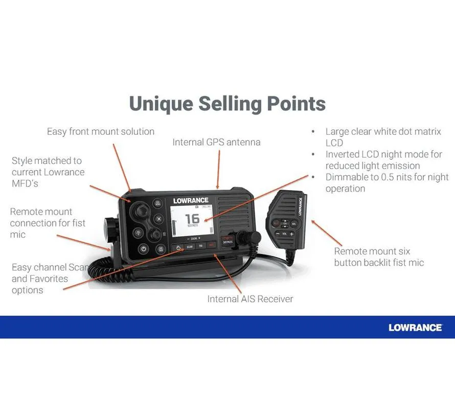 LINK-9 marine VHF radio mit AIS