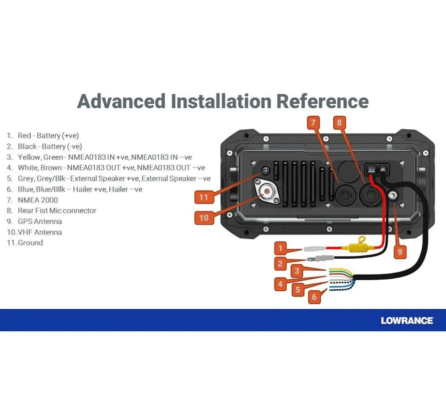 LINK-9 marine VHF radio with AIS