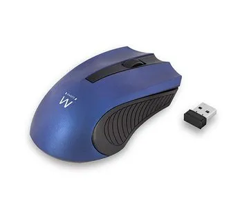Ewent Wireless mouse, blauw, 1000 dpi