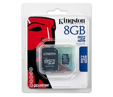 Kingston microSD-kaart 8 GB