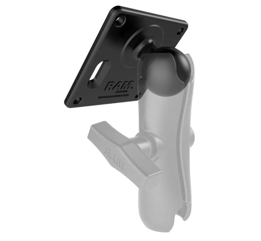 RAM-2461U 75x75mm VESA Plaat mit Bal