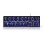 Gembird Multimedia Tastatur mit BackLight