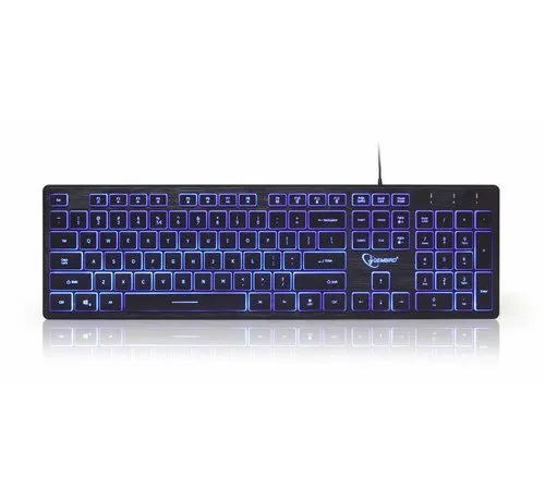 Gembird Multimedia Tastatur mit BackLight