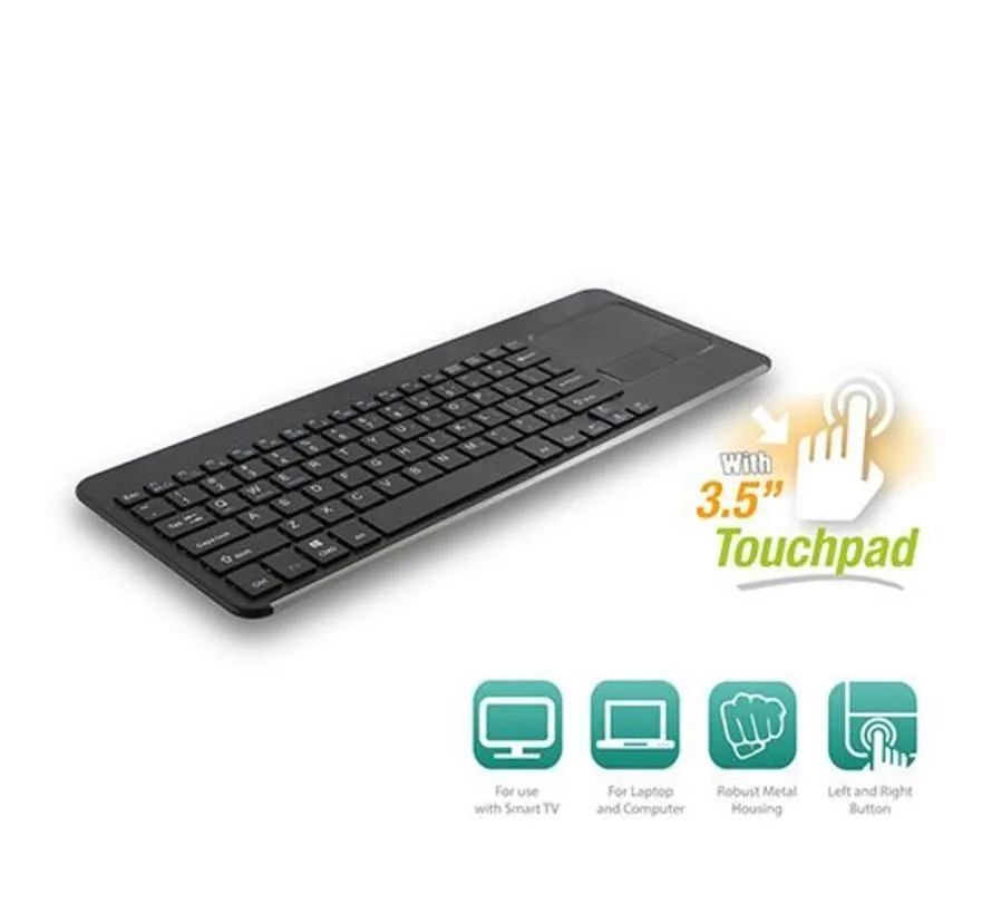 Draadloos Smart Tastatur mit touchpad, Azerty