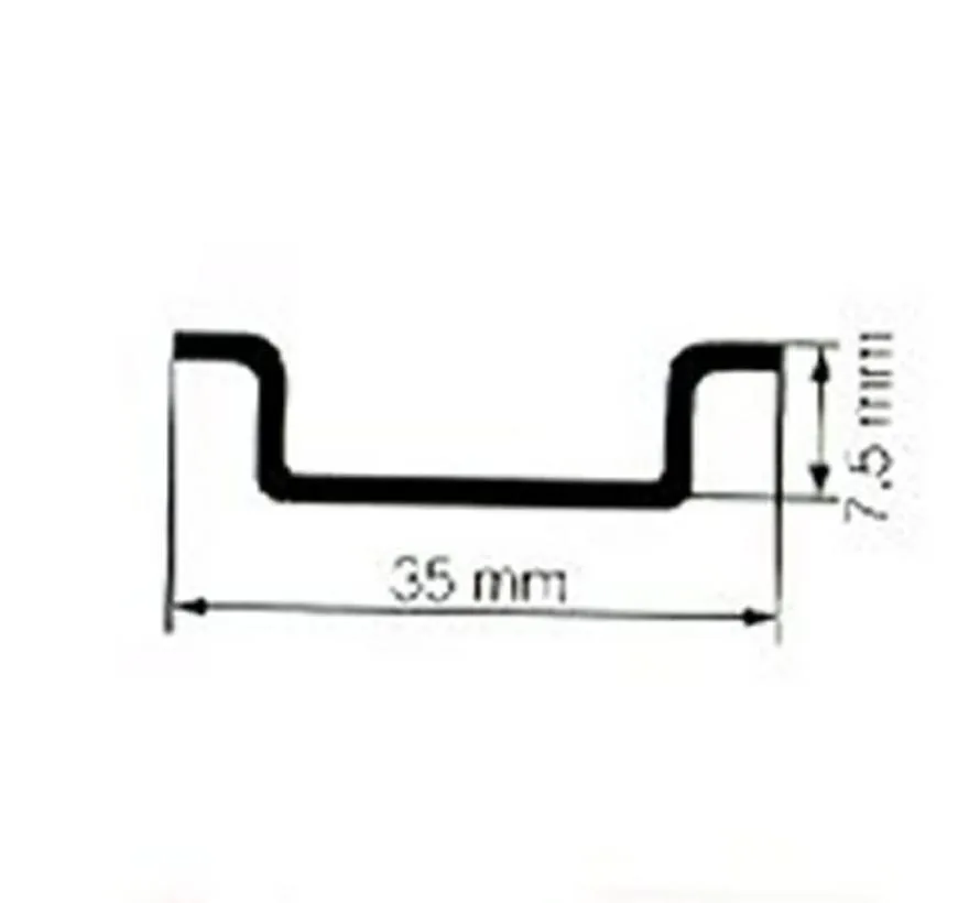 DIN-Schiene 35/7,5 Stahl