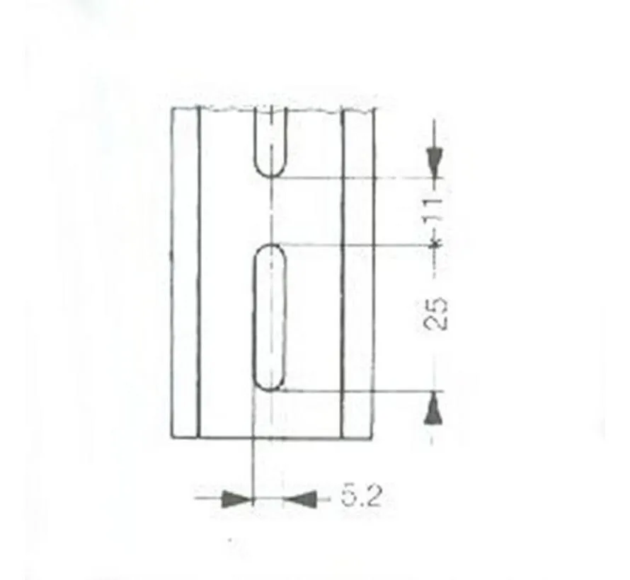 DIN rail 35/7.5 steel